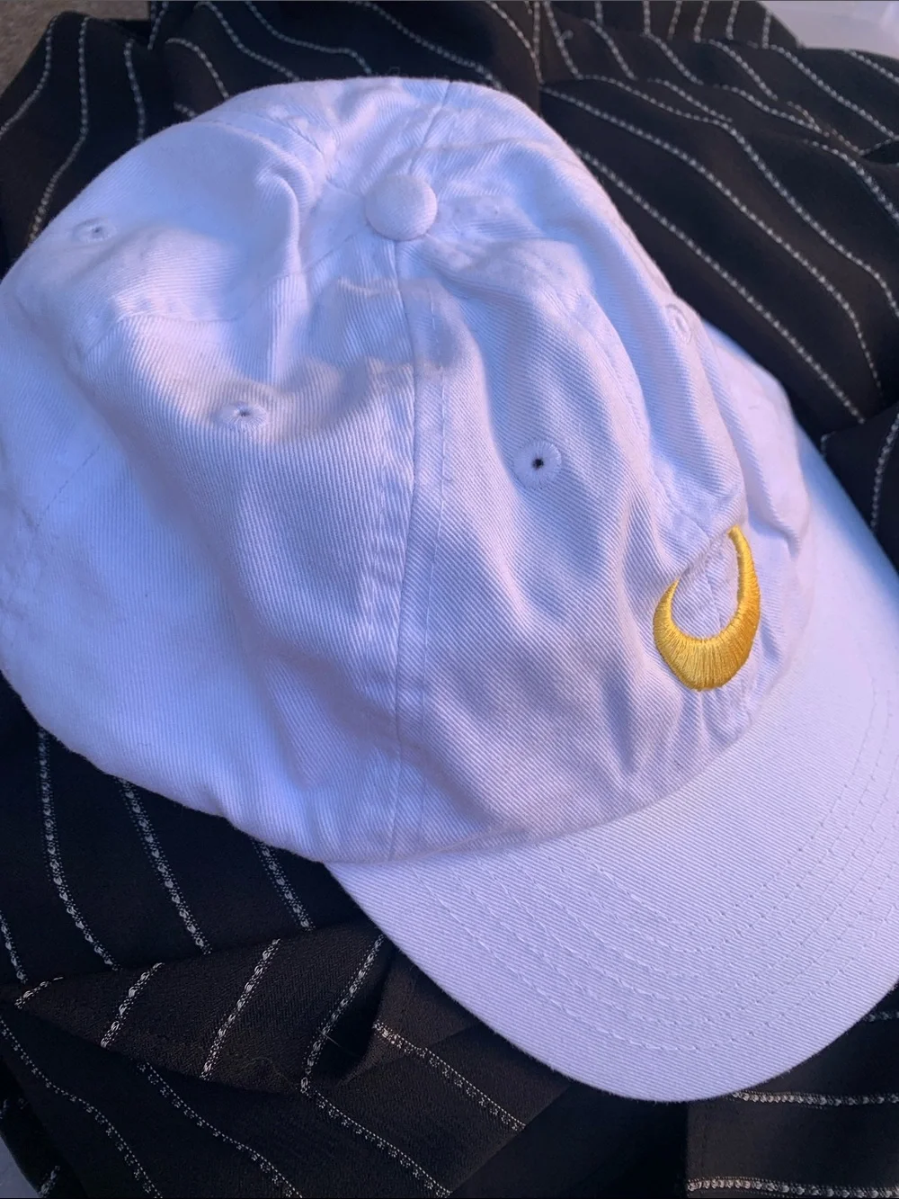 Sailor Moon Luna white cap/hat
